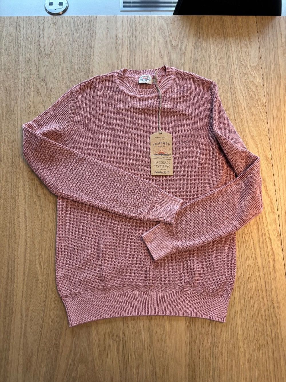 Sunwashed Crewneck Sweater (Dusty Sienna)